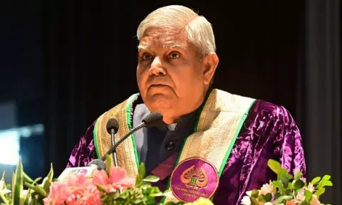 ஒரு பிரதேசத்தை கைப்பற்ற அதன் 'மொழி'யை அழிப்பதே சிறந்த வழி - ஜெகதீப் தன்கர்