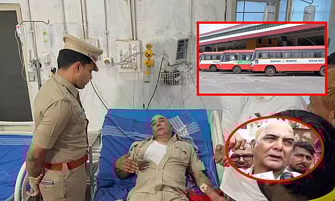 கர்நாடகாவில் மராத்தி மொழி தெரியாது எனக்கூறிய நடத்துநர் மீது தாக்குதல்