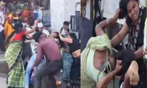 VIDEO: நீதிமன்ற வாசலில் குடுமிப்பிடி சண்டை.. மாமியார் - மருமகள் ஆக்ரோஷ மோதல்