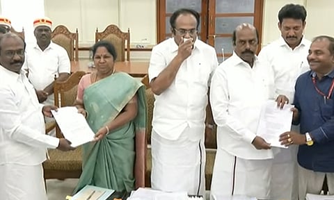 ஜாக்டோ ஜியோ நிர்வாகிகளுடன் முதலமைச்சர் மு.க.ஸ்டாலின் சந்திப்பு