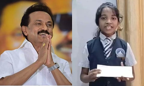 கல்விக்கு நிதி வழங்க மறுக்கும் மத்திய அரசு.. ரூ.5000 நிதி அனுப்பிய கன்னியகுமாரி சிறுமி