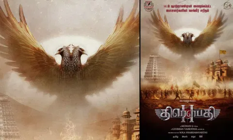 போர்க்கள பின்னணியில் "திரௌபதி 2" - வெளியான டைட்டில் லுக் போஸ்டர்