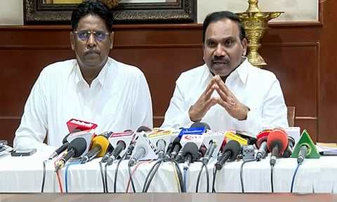 தொகுதி விகிதாச்சாரமா ? மக்கள் தொகை விகிதாச்சாரமா ?- ஆ. ராசா கேள்வி