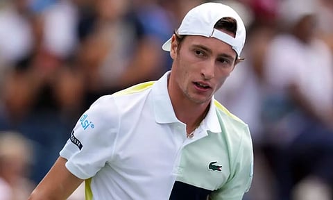 ஏபிடி ஓபன் 13 டென்னிஸ் சாம்பியனுக்கு அதிர்ச்சி அளித்த நெதர்லாந்து வீரர்