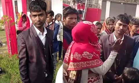 குடிபோதையில் மணப் பெண்ணுக்கு பதிலாக தோழிக்கு மாலை அணிவித்த மணமகன் கைது!