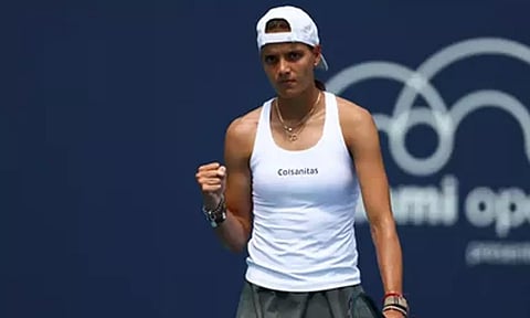 மெரிடா ஓபன் டென்னிஸ்: இறுதிப்போட்டிக்கு முன்னேறிய கொலம்பிய வீராங்கனை