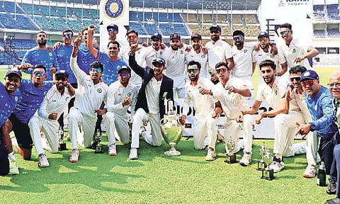 ரஞ்சி கோப்பை வென்ற விதர்பா அணிக்கு ரூ.3 கோடி ஊக்கத்தொகை அறிவிப்பு