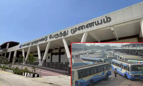 தென் மாவட்டங்களில் இருந்து வரும் பேருந்துகள் கிளாம்பாக்கம் வரை இயக்கம்- புதிய நடைமுறை இன்று முதல் அமல்