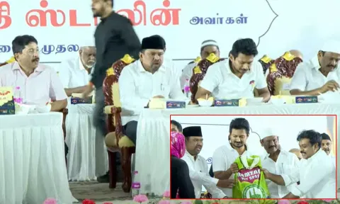 இஃப்தார் நிகழ்ச்சியில் துணை முதல்வர் உதயநிதி ஸ்டாலின் பங்கேற்பு