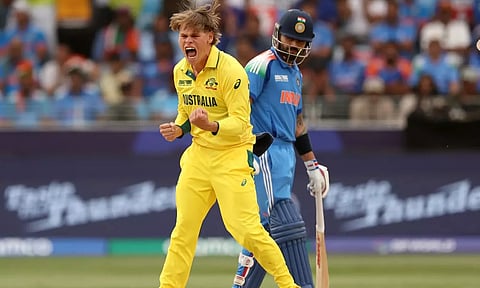 சுப்மன் கில், ரோகித் சர்மா அவுட்: இந்தியா 16 ஓவரில் 82/2