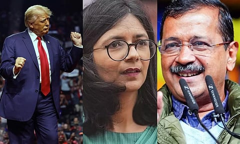 டொனால்டு டிரம்பை விட அதிக பாதுகாப்புடன் சுற்றும் கெஜ்ரிவால்.. ஸ்வாதி மலிவால் அட்டாக்