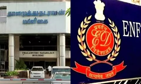 டாஸ்மாக் தலைமை அலுவலகத்தில் அமலாக்கத்துறை சோதனை