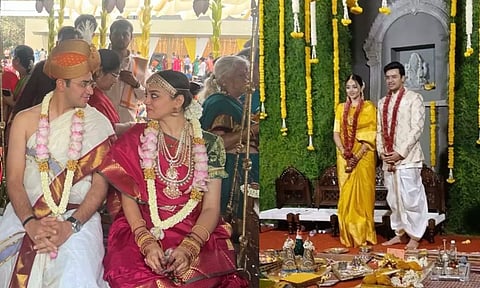 சென்னையை சேர்ந்த பாடகியை திருமணம் செய்தார் பாஜக எம்.பி. தேஜஸ்வி சூர்யா