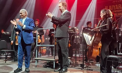 லண்டனில் ஓங்கி ஒலித்த தமிழனின் இசை.. இளையராஜா சிம்பொனியில் மெய்மறந்த ரசிகர்கள்