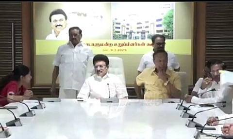 அனைத்து எம்.பி.க்களும் ஒன்றுபட்டு செயலாற்ற வேண்டும்- மு.க.ஸ்டாலின்