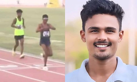 தேசிய இளையோர் தடகளம்: 5 ஆயிரம் மீட்டர் நடைபந்தயத்தில் நிதின் குப்தா புதிய சாதனை