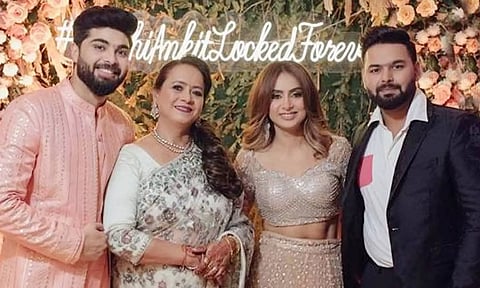 ரிஷப் பண்ட் தங்கை திருமணம்- குத்தாட்டம் போட்ட தோனி, ரெய்னா.. வைரல் வீடியோ