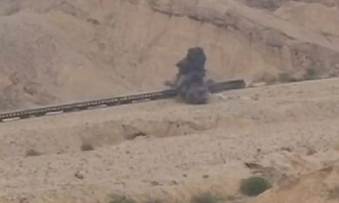 தண்டவாளத்தில் குண்டுவெடிப்பு.. ரெயிலை கடத்திய பரபரப்பு 'வீடியோ'வை வெளியிட்ட பலுசிஸ்தான் விடுதலை படை!