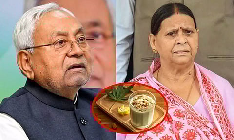 நிதிஷ் குமார் 'பாங்' சாப்பிட்டுவிட்டு சட்டமன்றத்திற்கு வருகிறார் - ராப்ரி தேவி குற்றச்சாட்டு