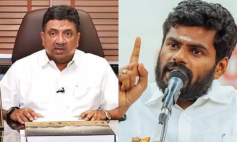 இதுதான் உங்க இரு மொழிக்கொள்கையா?- பி.டி.ஆருக்கு அண்ணாமலை கேள்வி