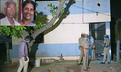 2 முதியவர்கள் வெட்டிக்கொலை-குற்றவாளிகளை பிடிக்க 5 தனிப்படைகள் அமைப்பு