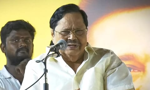 ஒருவனுக்கு ஒருத்தி தமிழன் நாகரீகம்.. வடநாட்டவன் 5 பேர் இருந்தாலும்.. அமைச்சர் துரைமுருகன் பேச்சால் சர்ச்சை
