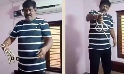 ஏசியில் இருந்த பாம்பு கூட்டம்.. அதிர்ச்சியளிக்கும் வீடியோ