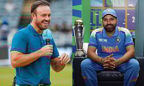 ஏன் ஓய்வு பெற வேண்டும்.. ஒருநாள் கிரிக்கெட்டின் சிறந்த கேப்டன் ரோகித்.. டிவில்லியர்ஸ் ஆதரவு