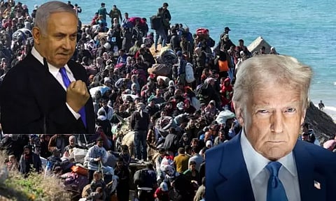 'காசா'வை விழுங்கத் துடிக்கும் டிரம்ப்.. பாலஸ்தீன மக்களை சூடான், சோமாலியாவில் குடியமர்த்த திட்டம்!