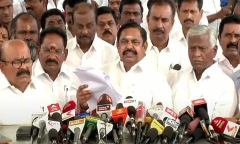 வேளாண் பட்ஜெட்டில் புதிய திட்டங்கள் எதுவும் இல்லை- இ.பி.எஸ் குற்றச்சாட்டு