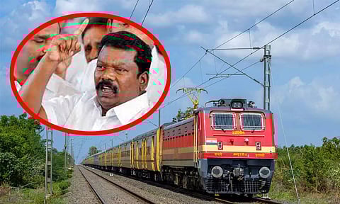 வெளிமாநிலங்களில் தேர்வு மையம்: ரெயில்வே துறைக்கு செல்வப்பெருந்தகை கண்டனம்