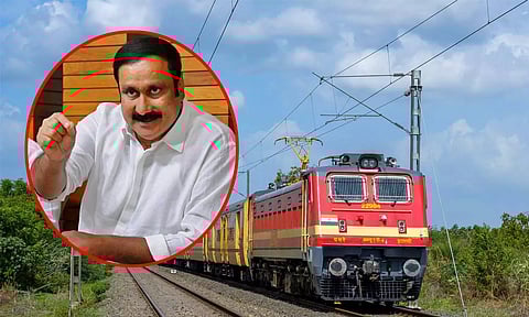 தமிழக தேர்வர்களுக்கு வெளிமாநிலங்களில் தேர்வு மையமா? - ரெயில்வே துறைக்கு அன்புமணி கண்டனம்