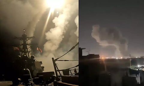 ஏமனின் ஹவுதிகளை எதிர்த்து அமெரிக்கா கொடூர தாக்குதல் - குழந்தைகள் உள்பட 20 பேர் உயிரிழப்பு