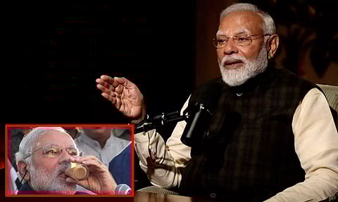 எனது அப்பாவின் டீ கடைக்கு வந்தவர்களிடமிருந்து நிறைய கற்றுக்கொண்டேன் - பிரதமர் மோடி