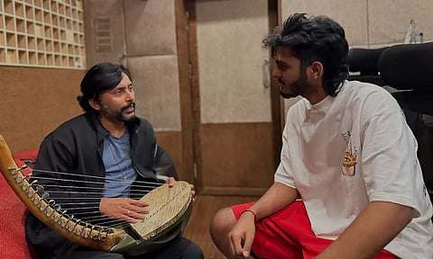 `சூர்யா 45' படத்திற்கான இசையமைப்பு தொடக்கம்