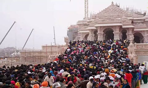 ராமர் கோவில் அறக்கட்டளை கடந்த 5 ஆண்டுகளில்  ரூ.400 கோடி வரி செலுத்தியுள்ளது