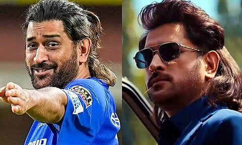 அனிமல் ஸ்டைலில் எம்எஸ் தோனி- வைரலாகும் வீடியோ