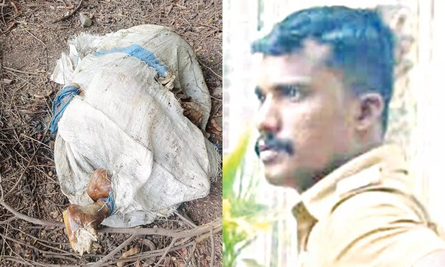 மனைவி விபத்தில் இறந்த சில நாட்களில் போலீஸ்காரர் எரித்துக்கொலை?- ஒரே இடத்தில் நடந்த 2-வது சம்பவம்