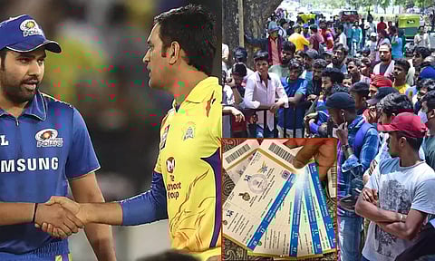 CSKvsMI போட்டி.. விற்றுத் தீர்ந்த டிக்கெட்டுகள்.. குற்றம்சாட்டிய சிஎஸ்கே ரசிகர்கள்