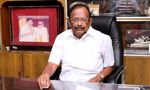 முதுகெலும்பில்லாத கோழைகள் பா.ஜ.க.விற்கு அடிபணியலாம்- சட்டத்துறை அமைச்சர் ரகுபதி