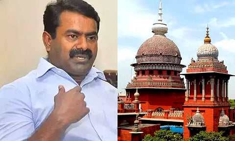 சீமான் மீது நடவடிக்கை கூறிய வழக்கு -  ஆவணங்களை சமர்ப்பிக்க  ஐகோர்ட் உத்தரவு