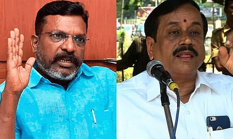 சாதி ஆணவ படுகொலைகளுக்கு காரணம் திருமாவளவன்- எச்.ராஜா