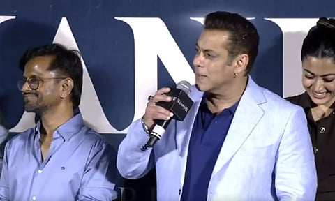 ராஷ்மிகாவுக்கு ஜோடி.. வயது வித்தியாசம் பற்றிய கேள்விக்கு சல்மான் கான் அளித்த டைமிங் பதில்