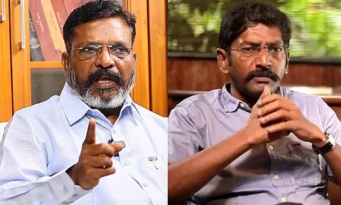 சவுக்கு சங்கர் வீட்டில் தாக்குதல்: இது அநாகரிகத்தின் உச்சம்- திருமாவளவன்