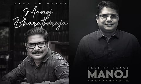 நடிகர் மனோஜ் மறைவுக்கு திரைப்பிரபலங்கள்  இரங்கல்