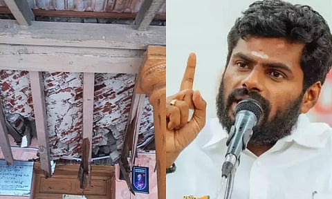 பாரதியார் பிறந்த இல்லத்தைப் பராமரிக்க தி.மு.க. அரசுக்கு மனமில்லையா?-  அண்ணாமலை