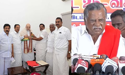 ஏதோ ஒரு நெருக்கடிக்கு உள்ளாகியுள்ளார் எடப்பாடி பழனிசாமி: அமித் ஷா உடனான சந்திப்பு குறித்து முத்தரசன் கருத்து