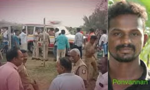 உசிலம்பட்டி காவலர் கொலை வழக்கு: குற்றம்சாட்டப்பட்டவர் மீது போலீசார் துப்பாக்கிச்சூடு