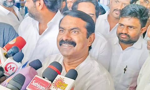 தி.மு.க.வுக்கு எதிரான விஜய்யின் நிலைப்பாட்டை வரவேற்கிறேன்- சீமான்