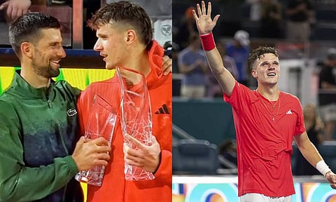 மியாமி ஓபன் டென்னிஸ் இறுதிப்போட்டி: ஜோகோவிச்சை வீழ்த்தி சாம்பியன் பட்டம் வென்ற மென்சிக்